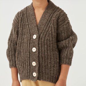 babaà kids cardigan no19 oak (size 8)